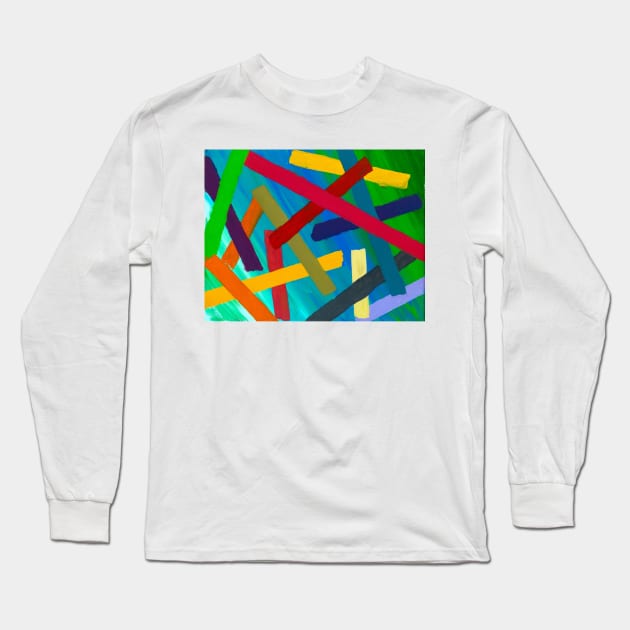 Playing with Color Long Sleeve T-Shirt by tomprice